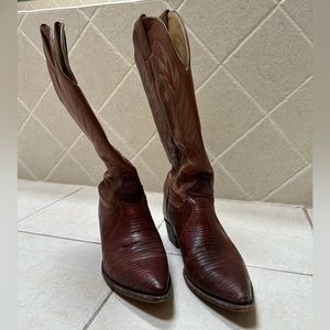 Justin vintage cowboy boots